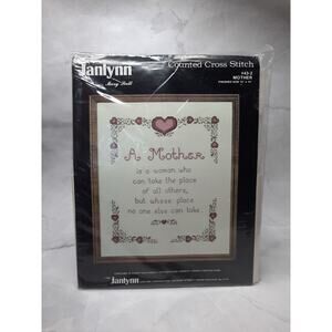 Vintage Janlynn Counted Cross Stitch Kit Mother 43-2 12x14